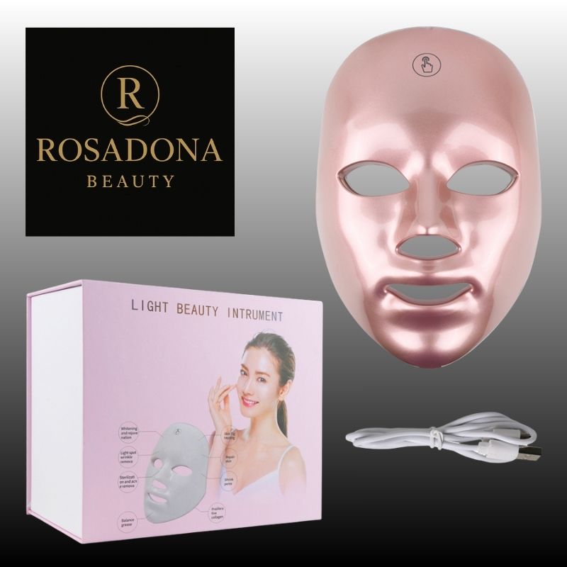 Masque LED 7 couleurs – soin visage anti-taches & éclat